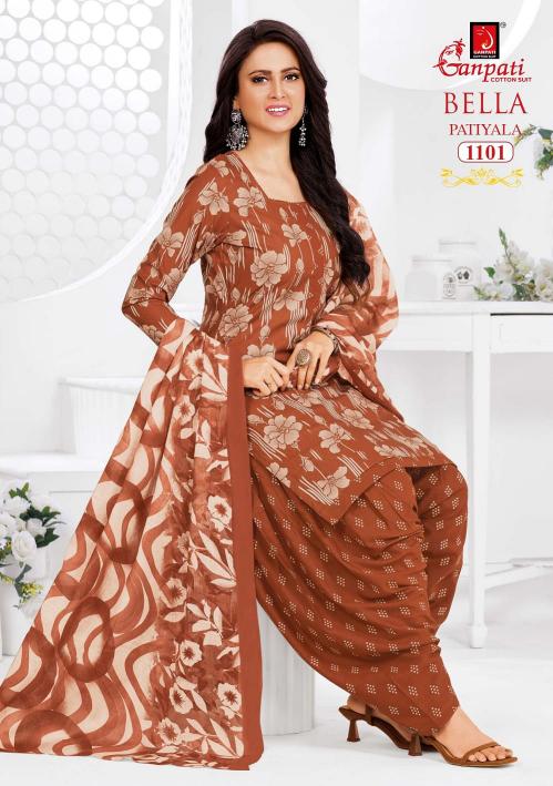 Ganpati bella patiyala vol-11 karigari kurtis wholesale